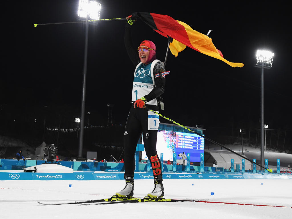 Das deutsche Biathlon-Team räumte die meisten Medaillen ab Das deutsche Biathlon-Team räumte die meisten Medaillen ab