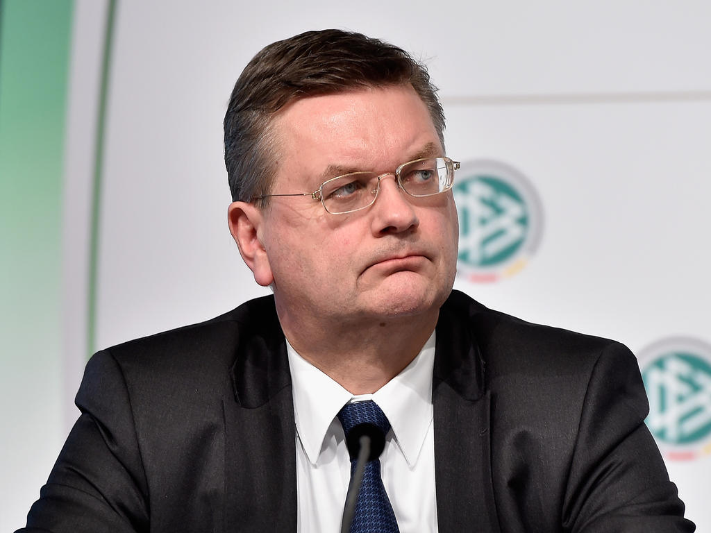Präsident Reinhard Grindel und der DFB wehren sich gegen angebliche Beschwerden der Staatsanwaltschaft