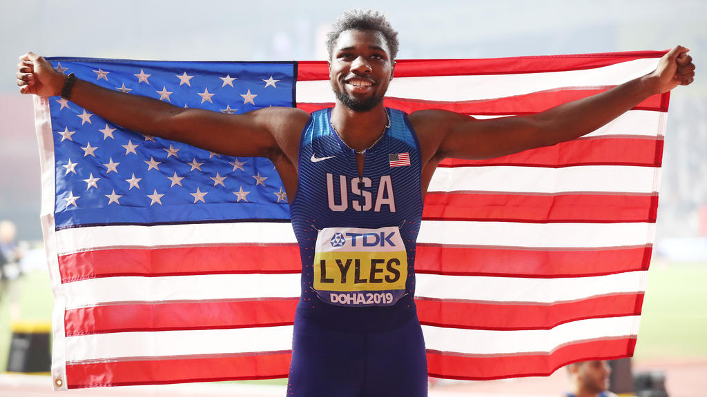 Noah Lyles ist Weltmeister Noah Lyles ist Weltmeister