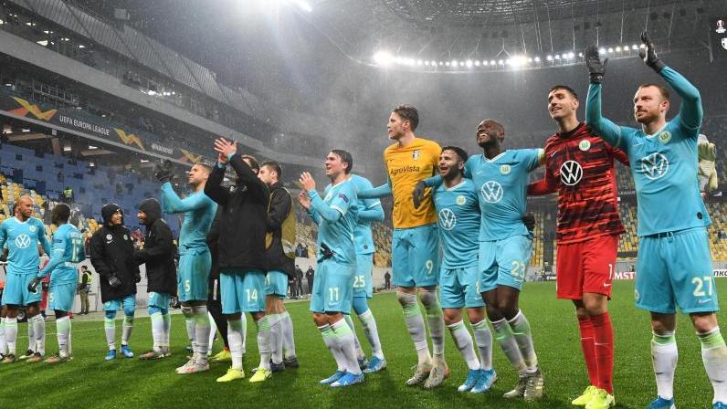 Der VfL Wolfsburg steht in der K.o.-Runde der Europa League Der VfL Wolfsburg steht in der K.o.-Runde der Europa League