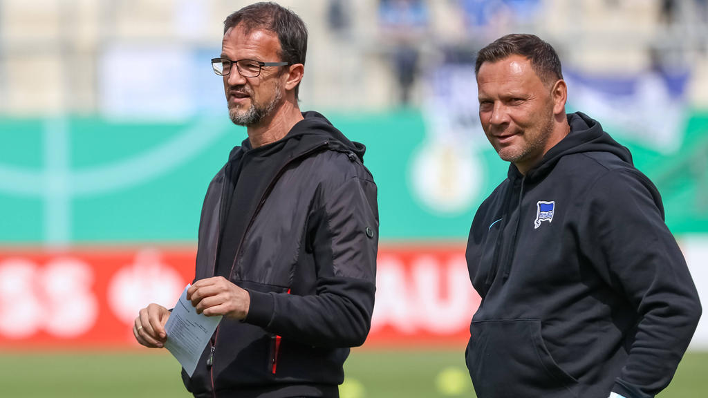 Bobic und Dárdai (re.) wollen Hertha BSC zum Erfolg führen