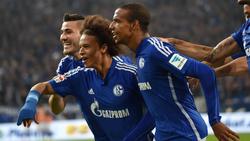 Spielten gemeinsam für den FC Schalke 04: Joel Matip (r.) und Leroy Sané