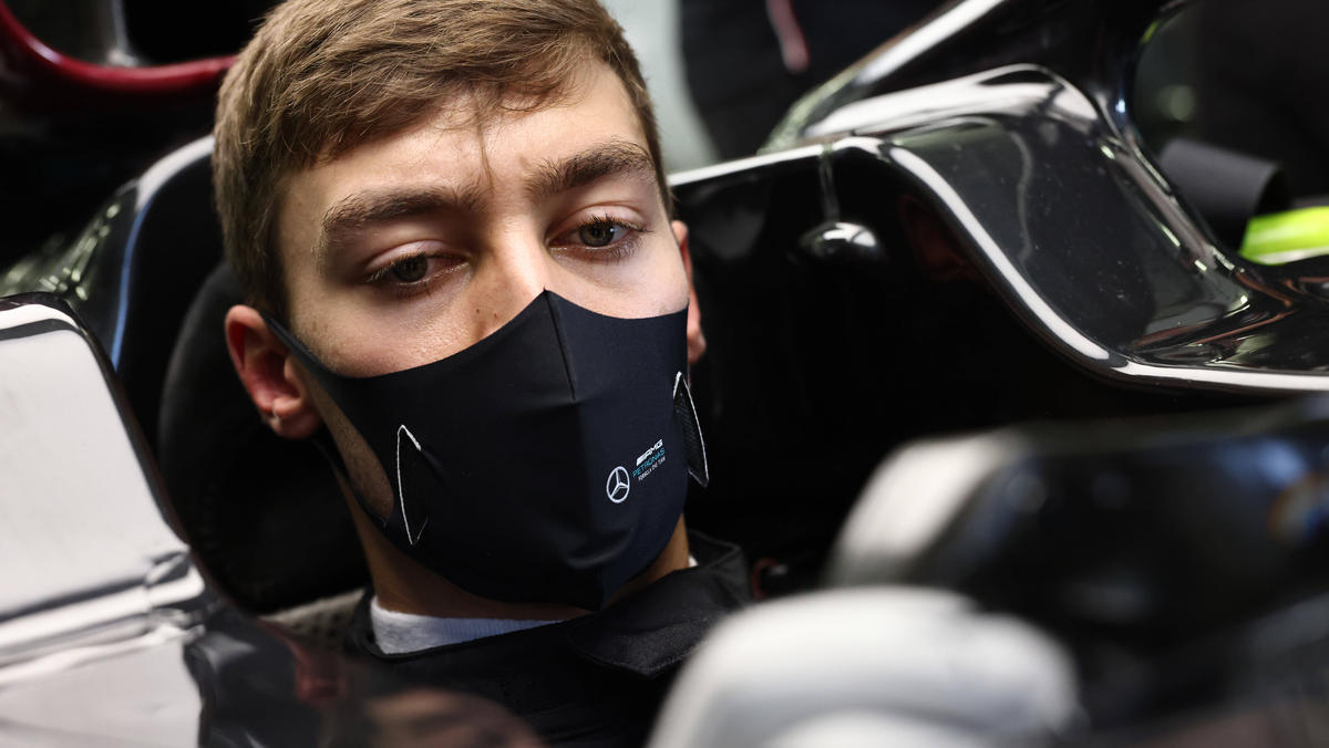 George Russell vertritt in Bahrain Lewis Hamilton George Russell vertritt in Bahrain Lewis Hamilton