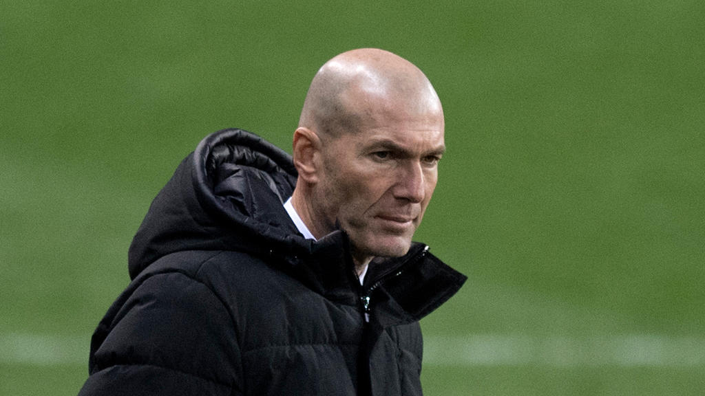Zinédine Zidane ist positiv auf das Corona-Virus getestet worden