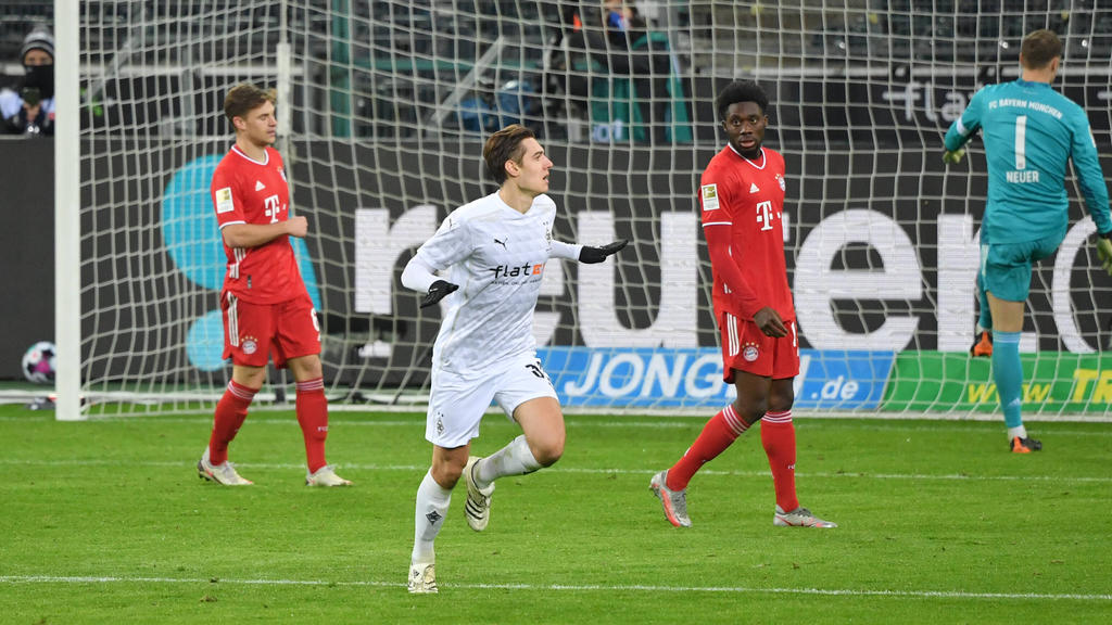 Gladbach-Star Florian Neuhaus (M.) wird von BVB und FC Bayern umworben