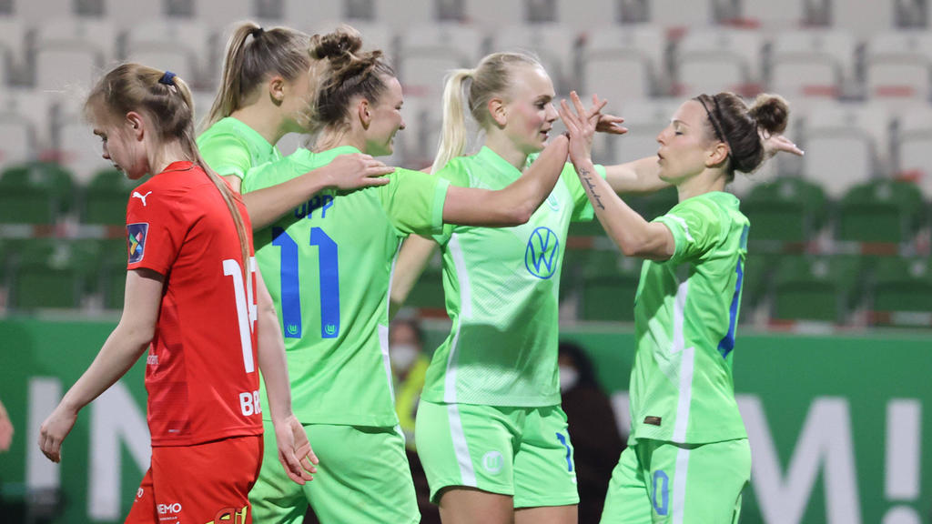 Der VfL Wolfsburg setzte sich im Achtelfinal-Hinspiel der Champions League durch