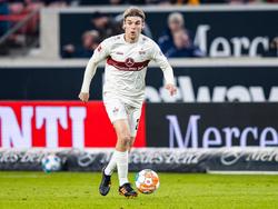 Verteidiger Borna Sosa spielt seit fünf Jahren für den VfB Stuttgart