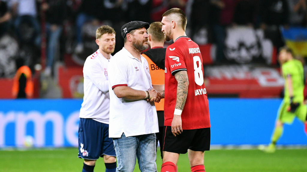 Leverkusens Robert Andrich (Nr. 8) hakt den Derby-Patzer gegen Köln schnell ab