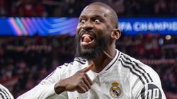 Zu dieser Geste ließ sich Antonio Rüdiger im März dieses Jahres hinreißen
