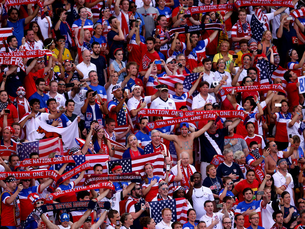 Die Fans begleiten die USA trotzdem Die Fans begleiten die USA trotzdem