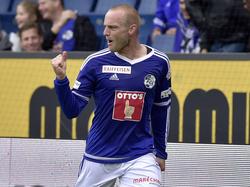 Marco Schneuwly traf auch in Vaduz für Luzern
