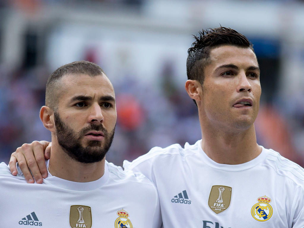 Pausieren: Karim Benzema (l.) und Cristiano Ronaldo