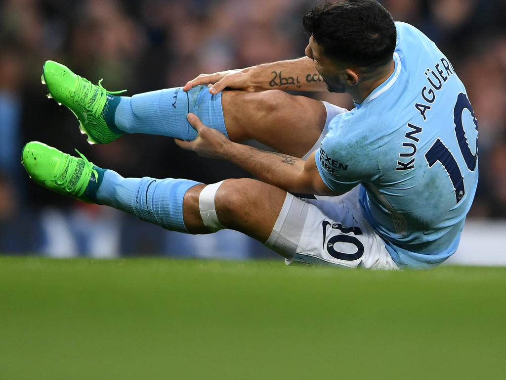 Sergio Agüero von Manchester City am Knie operiert