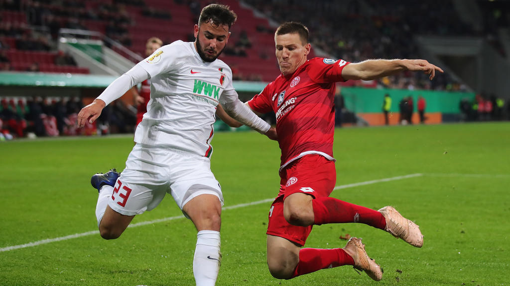 Der FC Augsburg setzte sich in einem packenden Pokal-Fight gegen Mainz durch