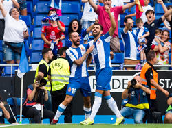Borja Iglesias acudió a su cita con el gol. (Foto: Getty)