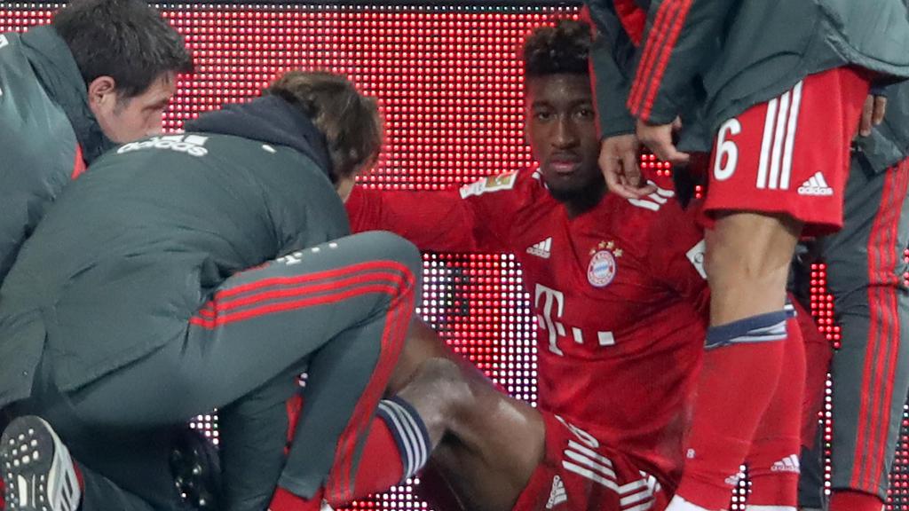 Kingsley Coman fällt offenbar für das Rückspiel gegen Liverpool aus Kingsley Coman fällt offenbar für das Rückspiel gegen Liverpool aus