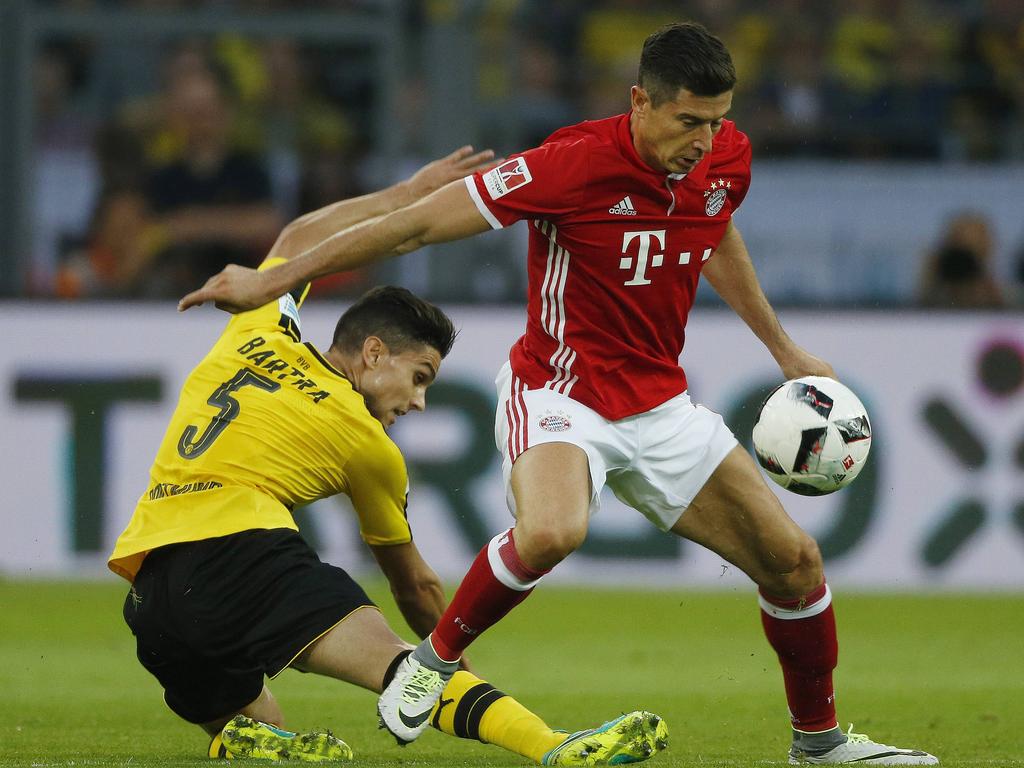 Bayern-Stürmer Lewandowski spielte früher beim BVB Bayern-Stürmer Lewandowski spielte früher beim BVB