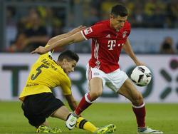 Bayern-Stürmer Lewandowski spielte früher beim BVB