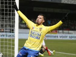 Stefano Lilipaly heeft SC Cambuur op een 2-0 voorsprong geschoten tegen Helmond Sport. (03-02-2017)