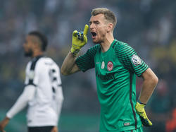 Lukáš Hrádecký und die Eintracht sind sich noch nicht einig