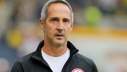 Hadert mit der Niederlage: Adi Hütter von Eintracht Frankfurt