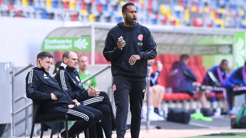 Daniel Thioune trainiert seit Februar Fortuna Düsseldorf