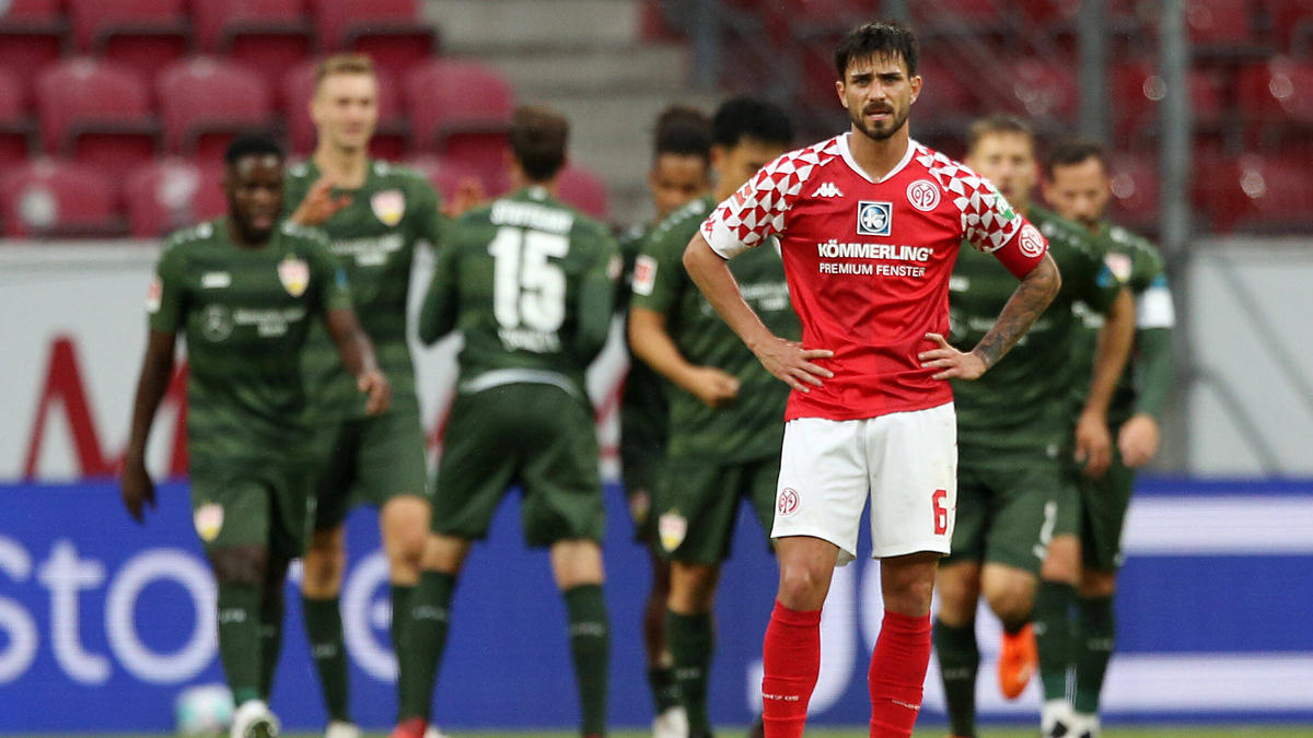 Der FSV Mainz 05 ist am Boden Der FSV Mainz 05 ist am Boden