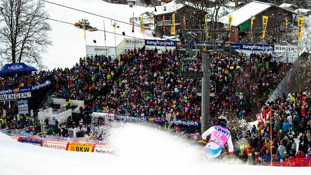 Wengen droht die Absage Wengen droht die Absage