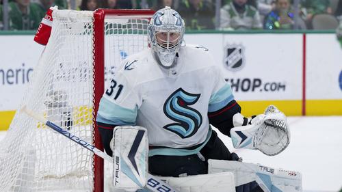 Philipp Grubauer konnte die Niederlage in den NHL-Playoffs nicht verhindern