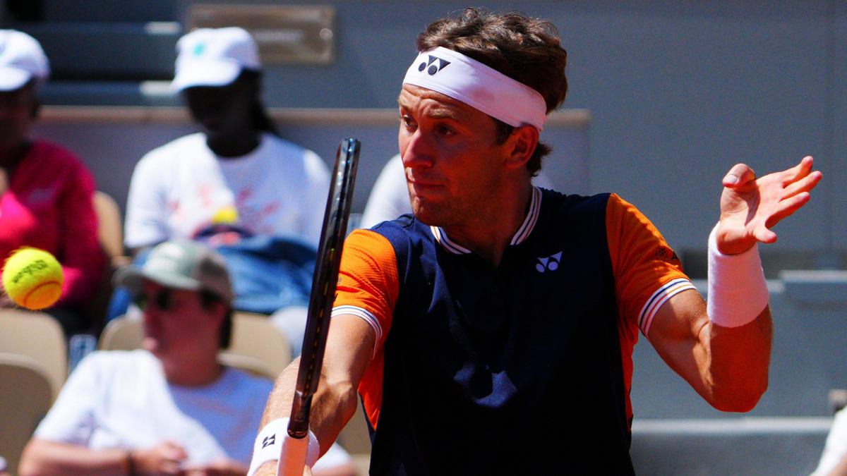 Casper Ruud ist bei den French Open in das Viertelfinale eingezogen
