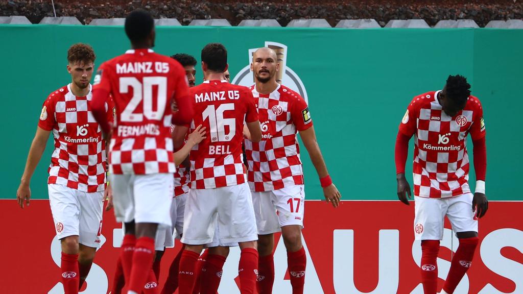 Ludovic Ajorque schoss Mainz in die nächste Runde Ludovic Ajorque schoss Mainz in die nächste Runde