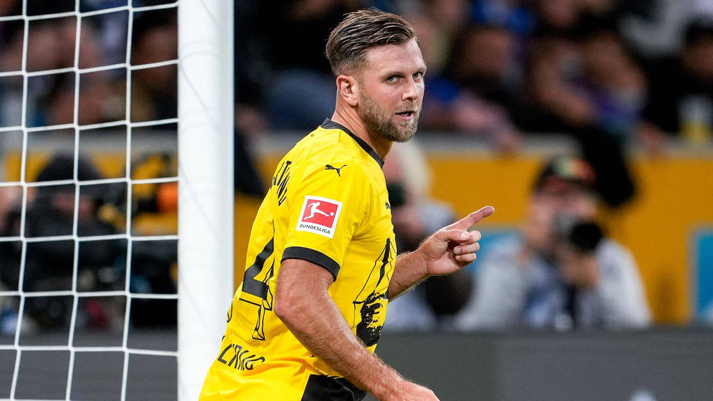 Niclas Füllkrug traf erstmals für den BVB Niclas Füllkrug traf erstmals für den BVB