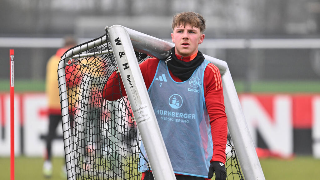 Finn Jeltsch spielt beim 1. FC Nürnberg groß auf