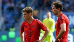 Joshua Kimmich (l.) vom FC Bayern soll das Interesse des FC Bayern geweckt haben