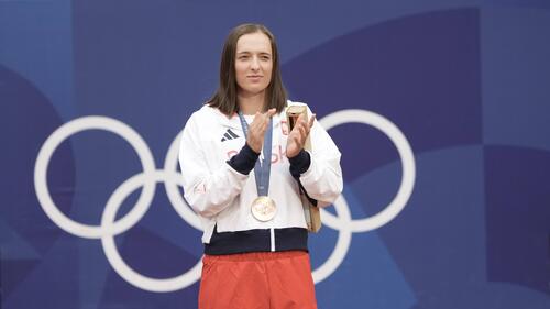 Tennis-Superstar Iga Swiatek holte bei Olympia 2024 die Bronzemedaille