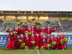 Ten koste van Ajax winnen de vrouwen van FC Twente de bekerfinale in Den Haag. (13-05-2015)