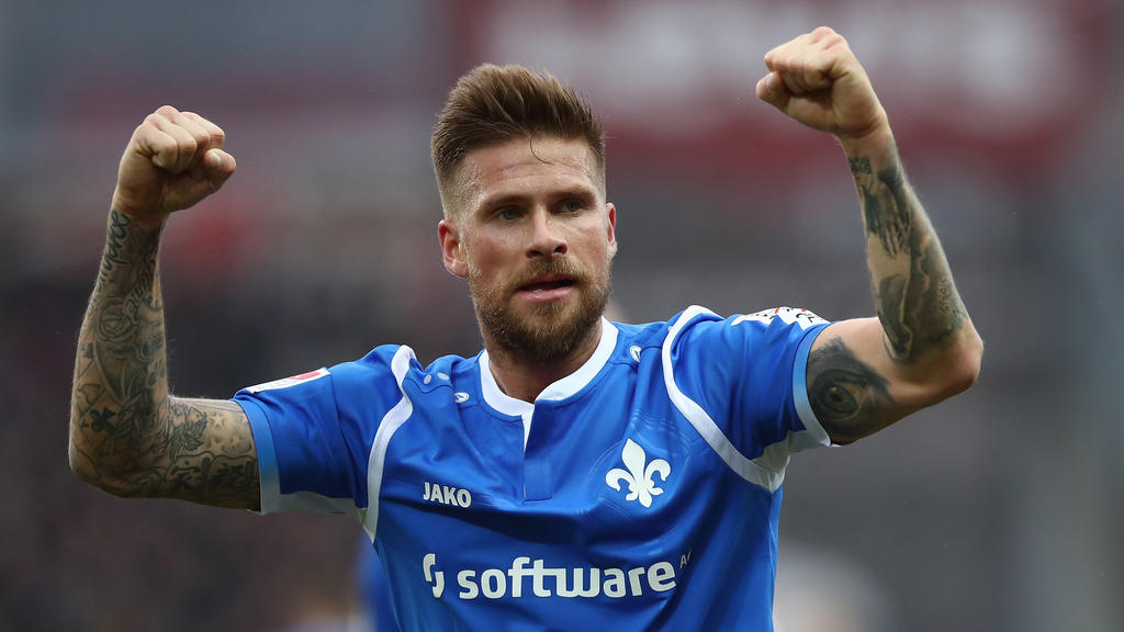 Tobias Kempe schoss den SV Darmstadt gegen Erzgebirge Aue zum Sieg