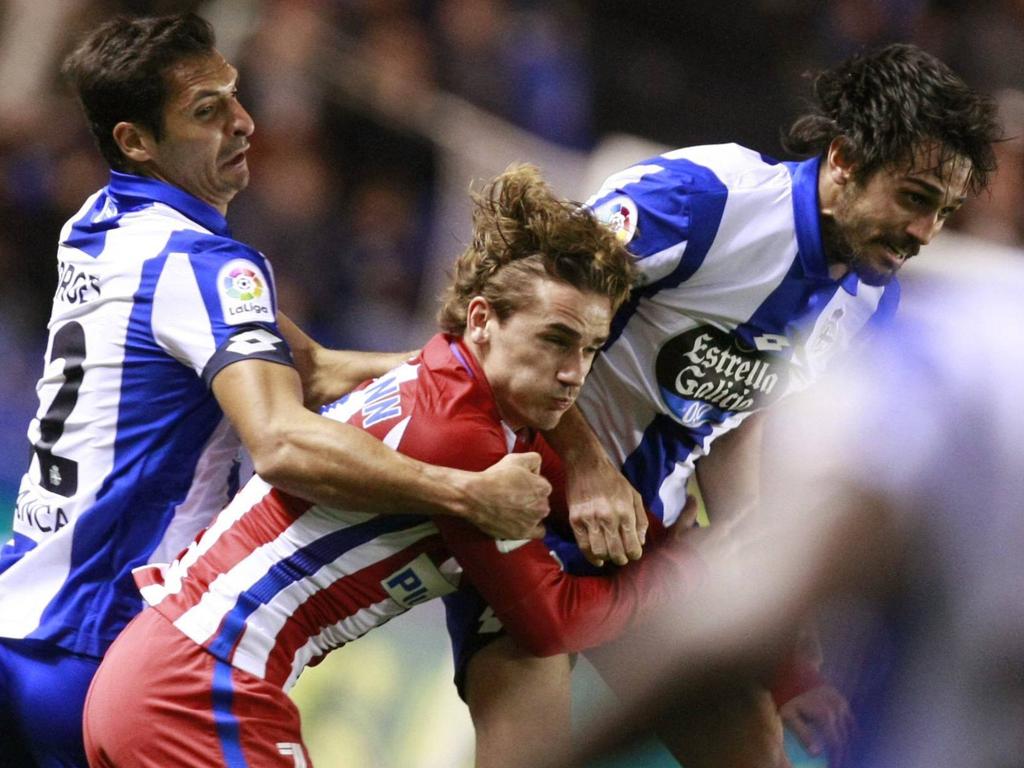 Antione Griezmann und Atlético stolperten gegen La Coruña