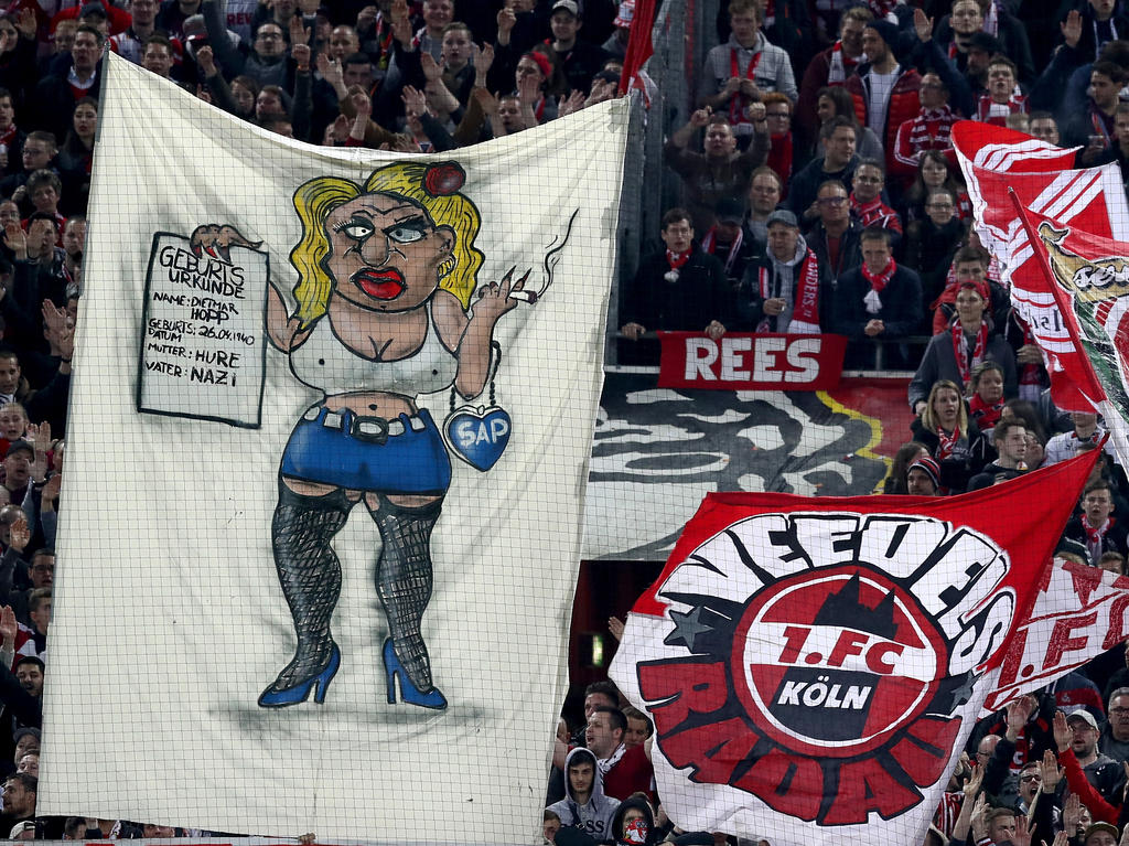 Der 1. FC Köln wurde wegen Beleidigungen gegen Dietmar Hopp bestraft