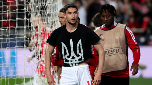 Roman Yaremchuk schickte eine Botschaft in die Ukraine