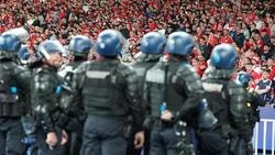 Die Polizei begeleitete das Finale der Champions League in Paris mit einem Großaufgebot