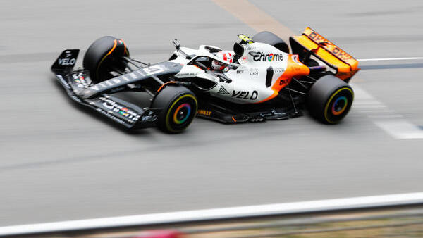 Lando Norris während des Formel-1-Rennens in Barcelona