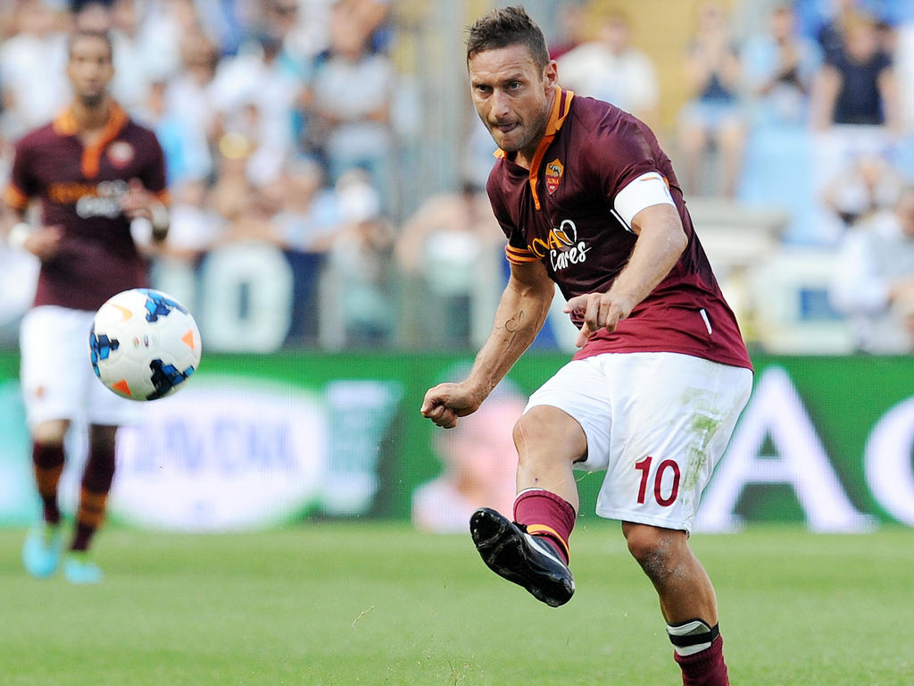 Fehlt der Roma im Angriff: Veteran Francesco Totti
