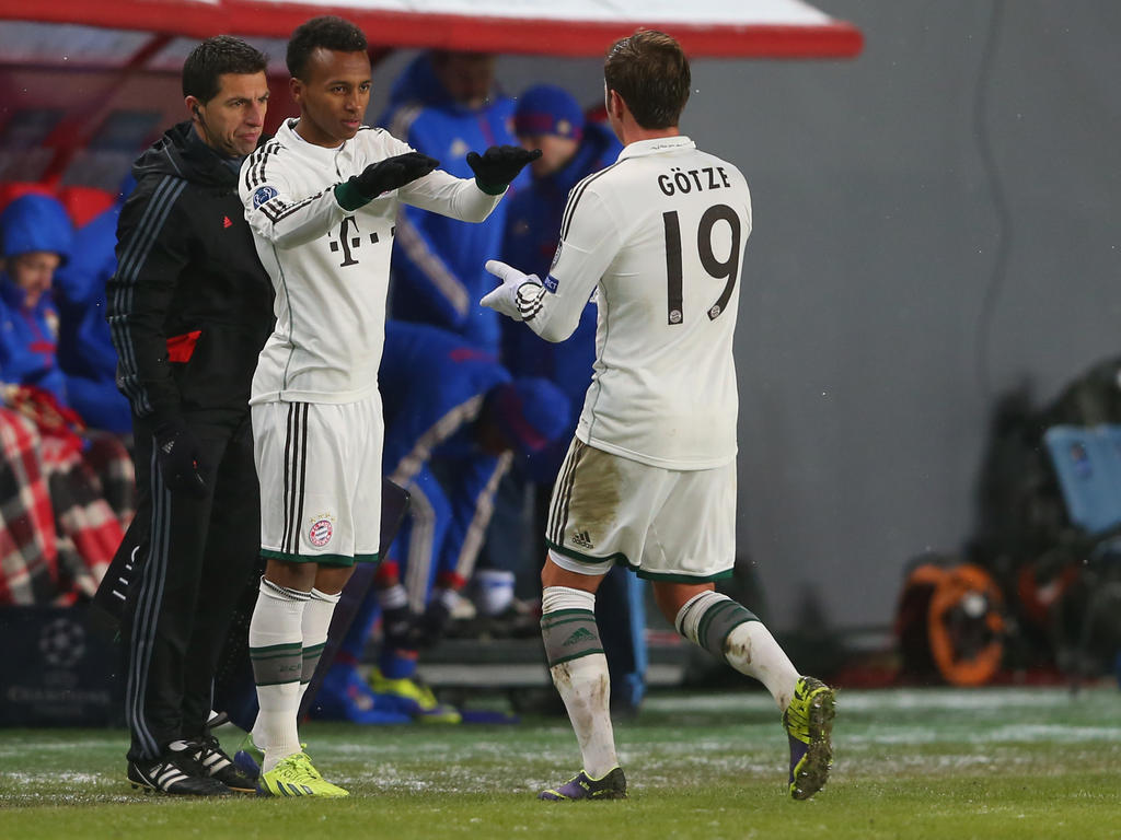 Julian Green kam für Mario Götze ins Spiel Julian Green kam für Mario Götze ins Spiel