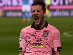 Franco Vázquez durante el choque contra el Nápoles. (Foto: Getty)
