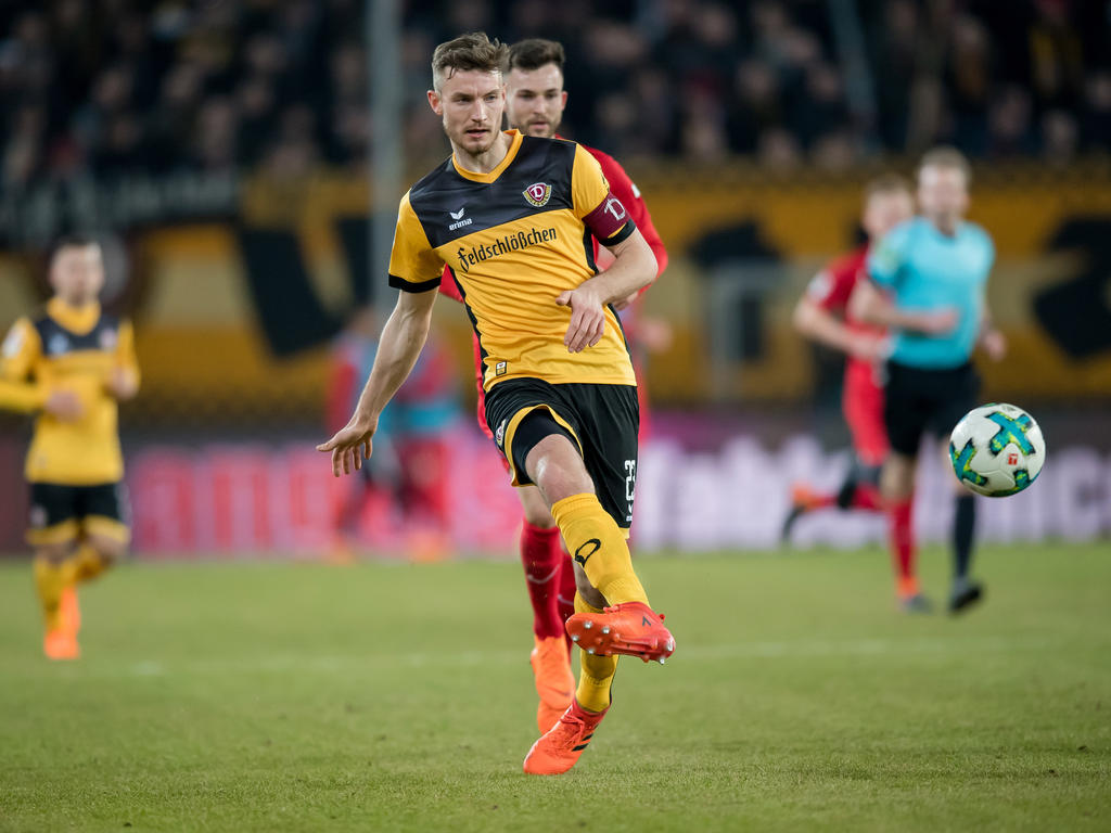 Florian Ballas hat seinen Vertrag in Dresden verlängert