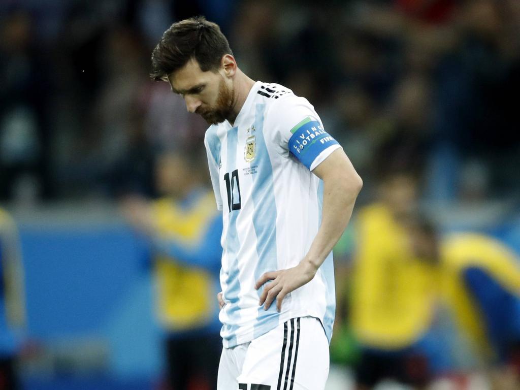 Messi está siendo señalado como culpable de la debacle en Argentina. (Foto: Getty)