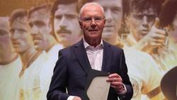 Franz Beckenbauer stellte sich den Fragen von zehn Weltmeistern