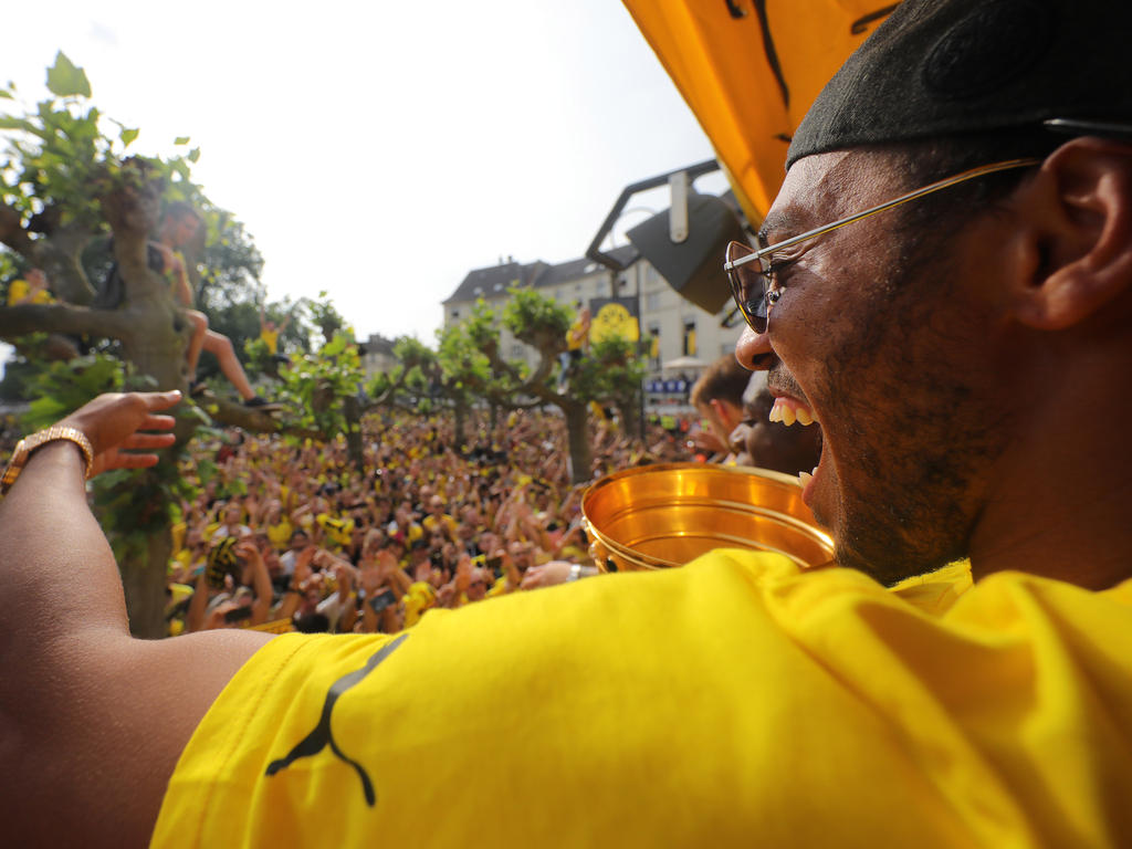 Die Dortmunder Meisterfeier verlief größtenteils friedlich