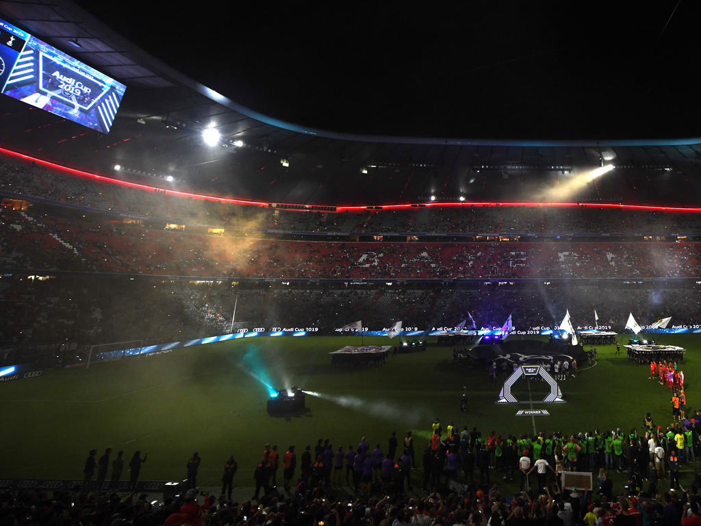 In der Allianz Arena des FC Bayern kam es zu einer Razzia